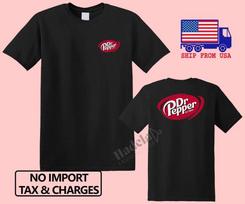 Dr Pepper Men's Black Size S-5XL XL
