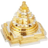 numeroastro Meru Shri Yantra in Ashtadhatu for Puja