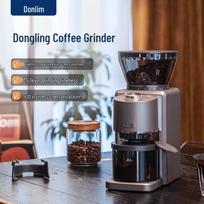 Donlim Electric Coffee Grinder CN plug (adapter included) gray