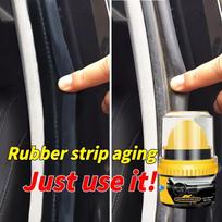 Car Door Sealing Rubber Restorer Long Lasting Formula for Reviving Faded Flexible Weather Stripping UV Protection for Vehicles