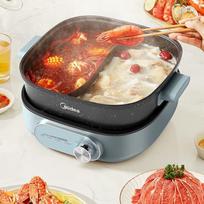 Midea 6L Multi-functional Electric Hot Pot & Steamer CN plug (adapter included)
