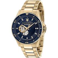 Maserati R8823140004 Automatinis vyriškas laikrodis su deimantiniu ciferblatu, riboto leidimo 44mm auksas