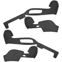 4pcs For Tesla Model YL 6-Seater, Second Row Seat Side Protection Pad and Corner Guard Anti-Kick Pad Accessories