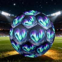 1pc Heart North Size 5 Soccer Ball Professional Lightweight Durable Match Training Football Indoor &Outdoor Sports BallTraining Ball y38 Size 5