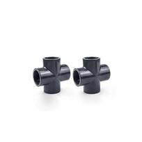 UPVC Equal Diameter Cross Pipe Fitting DN32 (OD 40mm)