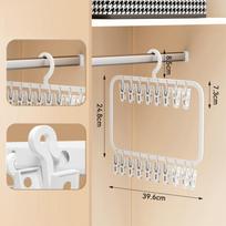 Detachable Clothes Rack Portable Laundry Drying Stand For Underwear Towels Socks Non Slip Design Small Space Solution S1