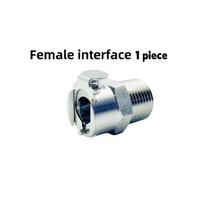 For BMW R1200GS ADV R1200RT S1000RR K1200R K1300R K1600GTL HP4 Rninet Quick release metal joint for fuel pump with shutoff valve K8-MD518 1piece