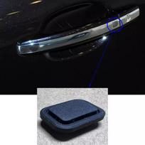 Volkswagen Phaeton 2006-2015 Išorinės durų rankenos mygtuko plėvelė 1pc left gray