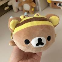 Bee Bear Plush Pencil Case School Stationery Bag Cute Gift For Children Girls Boys Classroom Supplies 1pc