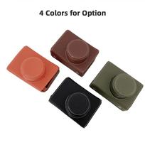 Portable Camera Protective Case Retro   Full Camera Case Carry Bag Opening Bottom Design with Shoulder Strap Replacement for    0VI Camer