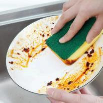 Highly absorbent double-sided sponge magic cleaning pot rust sponge cleaning brush kitchen cleaning tool