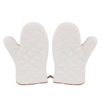 1Pair Heat Resistant Gloves Microwave Oven Mitts Cooking Tools for Home Restaurant