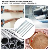 5 vnt./rinkinys Spyruoklinis vamzdžių lenktuvas Didelio elastingumo aliuminio vamzdžių lenkimo įrankiai 5pcs spring tube bender PR