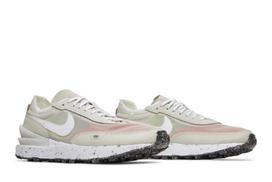 Nike Womens Waffle One Crater SE Cream White DJ9640-200 37.5 white