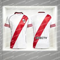2026 River Plate Namų marškinėliai Žaidimo marškinėliai Vienodas marškinėlis Polo marškinėlis Sportinis Greitai džiūstantis T-shirt Šeima Vaikai Marškinėlis Mada Futbolo Viršus S