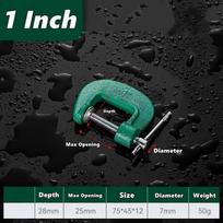 1/2/3/4/5/6/8/10/12 inch G-type Clamp Woodworking Clamp Fixture Iron Clamp Strong Clamp Woodworking Tool Clamp Accessory Tool