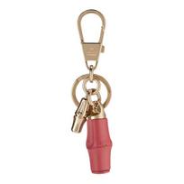 Gucci Bamboo 1947 Hardware Gold Shiny Bamboo Detail Charm Hook Clasp Metal Bag Periphery Mini Women's Purple Purple red auksas