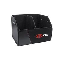For Kia Rio Soul Forte Sportage Picanto Niro Morning Ceed ProCeed Car Trunk Organizer Box Storage Bag Tools Tidying
