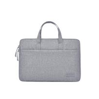 BRINCH Full-Open Laptop Bag, 12/13.3 Inch, 360*255mm, Business Lightweight Notebook Bag, Grey pilka