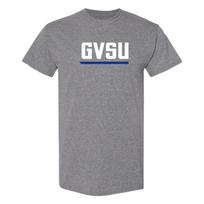 GVSU Athletic Wordmark T-Shirt - Graphite Heather L