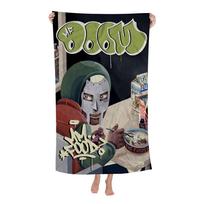 MF Doom Hip Hop Rap Beach Towel Colorful Bath Towels for Girl Microfiber Quick Dry Custom Sand Free Beach Yoga Spa Gym Pool Cotton 30x60cm