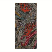 1 Japanese Dragon Beach Towel Single Sided 2D Print Soft Quick Dry Microfiber Beach Towel Pool Beach Travel Decor Bold Vibe Gift 50X100CM