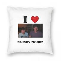 Slushy Noobz Martin Hamzah Pillowcase Polyester Linen Velvet Creative Zip Decor Throw Pillow Case Home Cushion Cover Peach skin 18*18(CM)-1Pcs