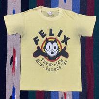 Felix  The Cat yellow  T-Shirt Tee All Size Shirt Fan S-5XL Unisex T-Shirt S