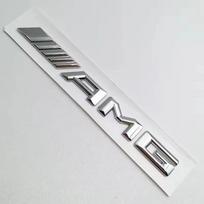 Automobilio lipdukas Mercedes Benz W204 W205 W176 W177 W212 W213 AMG Lipduko Priedai 3D ABS Juodas Logotipas AMG Emblema Raidės Automobilio Tru