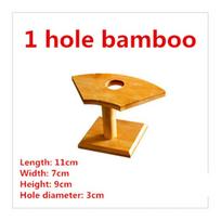Bamboo wooden Sushi Rolls Rack Equipment purple cabbage roll sushi hole rack wood tableware ice cream rack bento accessories