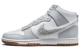Nike Dunk High 'Chenille Swoosh Light Smoke Grey' DR8805-003 42