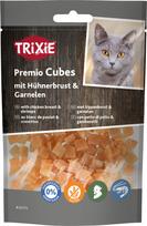 Trixie Cat Premio Cubes with Chicken Breast & Shrimp 50 g | 113373 | 4011905751122