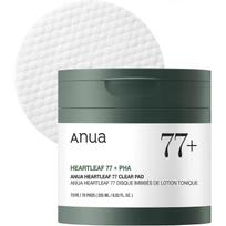ANUA Heartleaf 77 Toner Pad, Mild Exfoliating Facial Pads for Glass Skin, Hydrating Pore Care for Sensitive Skin, Heartleaf Extract, PHA, Centella, No