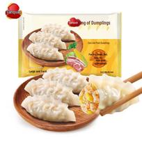 Sanquan Jiaozi Wang kiaulienos ir kukurūzų koldūnai