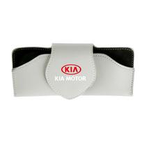 AANX1 Car Glasses Storage Box Leather Car Visor Sunglasses Storage Clip for Kia Sportage Ceed Picanto Rio ProCeed Niro 5 3 4 K7 K5 K8