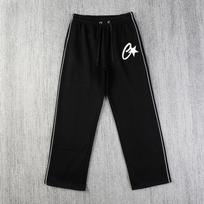 STREETRICH American Sweatpants Cotton Stripe Design Multi-color Drawstring Pants for Men and Women To Wear Hip-hop Street Casual Models. S