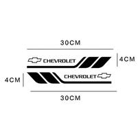 For Chevrolet Spark Captiva Cruze Tracker OrlandoTrax Sticker Decal Logo Sticker Badge juoda