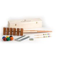 Kroketas Lucio Londero Professional 6 žaidėjams - Medinė dėžutė