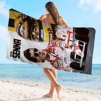 Ayrton Senna Racer Microfiber Beach Towel Absorbent Quick dry Soft Yoga Swimming Resort Mountain Climbing Towel Cotton 30x30cm