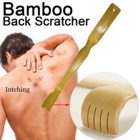 Patvarus bambuko masažuoklis, skirtas Back Scratcher nuo niežėjimo Medinis braižymas Backscratcher Sveikatos produktai, lazdelės Massager TherapyAA 1pc beige