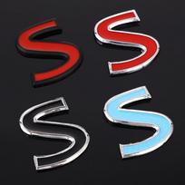 IPL 3D Metal Chrome Car Sticker Badge Auto Emblem Decals for In+fin+iti Q50 Q50L Q30 Q70 G25 QX60 QX70 FX35 FX37 Car-Styling S Black Red red