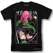 demon slayer 2025 movie t shirt, mitsuri kanroji waifu love hashira graphic lot 2XL
