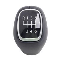 6 Speed Gear Shift Knob Shifter Head for Hyundai Tucson TL/MK3 2017- Compatible with 43711-F2300 Leather & Metal Replacement