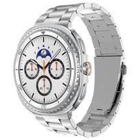 Titano Metalinė Apyrankė Samsung Galaxy Watch 8 Classic 46mm / Watch8 44mm 40mm Grandinėlės Apyrankė Be Tarpo Juostos Priedai For Galaxy Watch8 sidabras