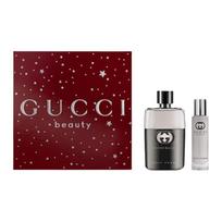 Gucci Guilty Love for Men Eau de Toilette Gift Box Set Woody Tone Eau de Toilette EDT 50ml+15ml Birthday Gift ruda