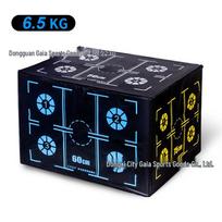Three-in-One PU Leather Soft Jump Box for Basketball Training and Fitness
