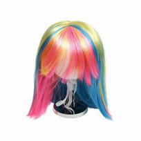 with Bangs Cat Dragon Fruit Color Mullet Hair Adjustable Fit Dogs Cats Cosplay Wigs  Dress Up Event Style 1