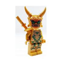 Blokelių figūrėlė Auksinis Lloydas Oni Ninja