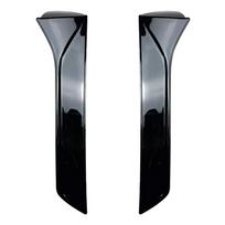 Rear Window Side Spoiler For Seat Leon 5F FR MK3 MK3.5 5Door 2013-2021 Car Window Trim Lip Rear Wing Side Edge Tail Flap Tuning Gloss Black