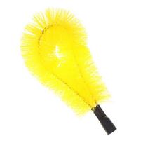 Telescopic Leaf Removal Rake for Roof Gutter 5 Adjustable Rods Clean from the Ground for Safety and Convenience geltona